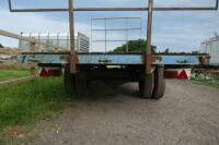 17' SINGLE AXLE BALE TRAILER - 16