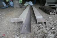 3 15 LENGTHS OF STEEL CHANNEL - 3