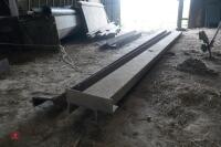 3 15 LENGTHS OF STEEL CHANNEL - 8