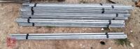 4 X 251CM LENGTHS OF ANGLE IRON - 2