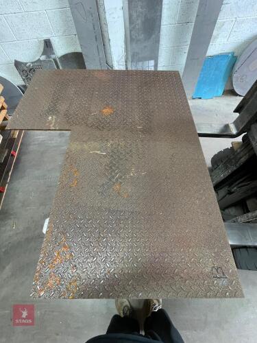 13MM MILD STEEL CHECKER PLATE