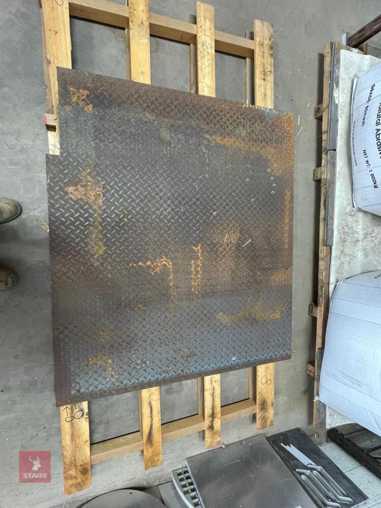 8MM MILD STEEL CHECKER PLATE