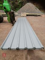 18 USED BOX PROFILE ROOFING SHEETS - 2