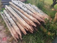 60 5' 6" USED FENCE POSTS - 3