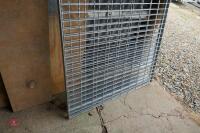 2 GALVANISED GRIDS - 4