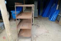 2 METAL STILLAGES - 6