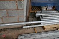 28 TUBES OF ALUMINIUM PIPES - 2