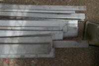 QTY OF STAINLESS STEEL FLAT BARS - 3