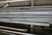 QTY OF STAINLESS STEEL FLAT BARS - 4