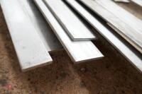 QTY OF STAINLESS STEEL FLAT BARS - 6