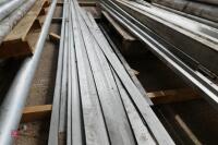 QTY OF STAINLESS STEEL FLAT BARS - 7