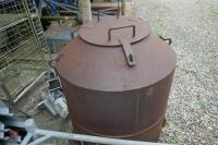 LARGE METAL VESSEL - 4