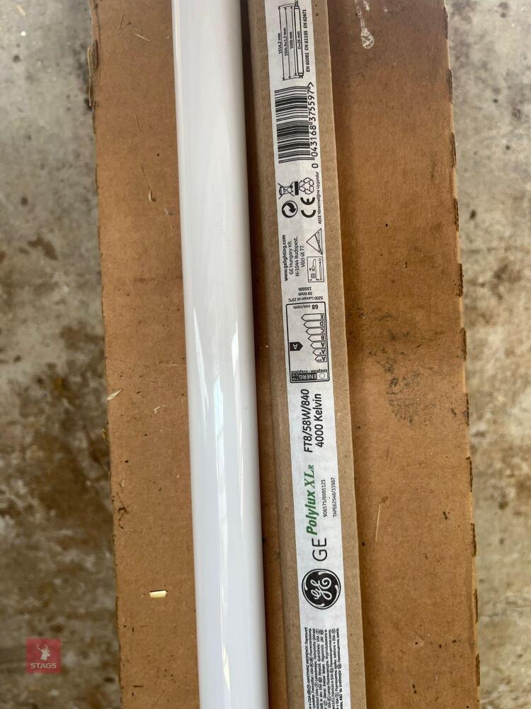 16 GE FLUORESCENT TUBES