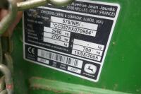 LOT WITHDRAWN DUE TO FIRE IN NEW MACHINE - 2007 JOHN DEERE 578 ROUND BALER - 22