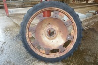 PAIR OF HD MF ROW CROP WHEELS - 2