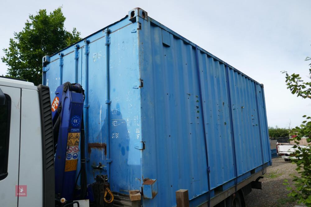 20' SHIPPING CONTAINER